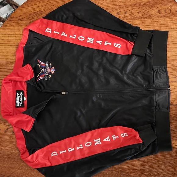 DIPSET Couture Other - DIPSET Couture Jacket, Men's XXL - Harley World Diplomats - Black & Red -.Eagle